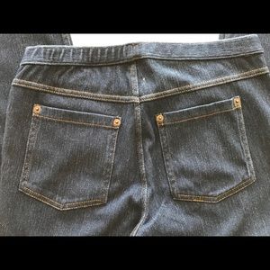 June & Daisy Denim Cropped Leggings